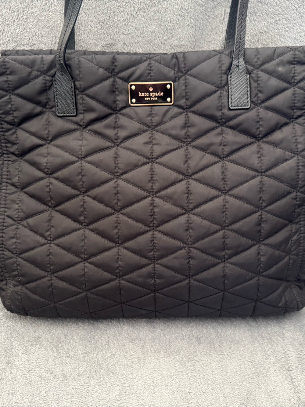 Kate Spade New York Black Quilted Shoulder Purse